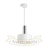 GIULIA 20 függő lámpa fehér króm 230V LED E27 15W