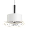 GIULIA 20 függő lámpa fehér króm 230V LED E27 15W