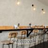 ARAQ fali lámpa  szálcsiszolt sárgaréz/fekete 230V LED E27 15W