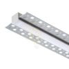 LED PROFILE B süllyesztett 1m  alumínium/tej akril 