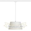 BUCKY 40 háromfázisú áramkörös sínre fehér/szürke fém 230V LED E27 15W