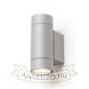 MIZZI NEW II fali lámpa ezüstszürke  230V LED GU10 2x8W IP65