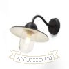 BEACON fali lámpa fekete strukturált üveg 230V LED E27 15W IP44