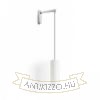 HUDSON fali lámpa fehér króm 230V LED E27 11W