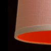 ESME 76 függő lámpa fehér/narancssárga  230V LED E27 15W