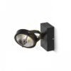 KELLY LED I DIMM fali lámpa fekete 230V LED 12W 24° 3000K