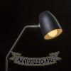 PRAGMA állólámpa fekete króm 230V LED E27 11W