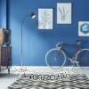 PRAGMA állólámpa fekete króm 230V LED E27 11W