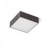 LARISA SQ 17 mennyezeti lámpa fekete  230V LED 15W  3000K
