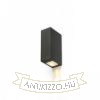 NICK II fali lámpa fekete elox 230V LED 2x3W 10° IP54 3000K