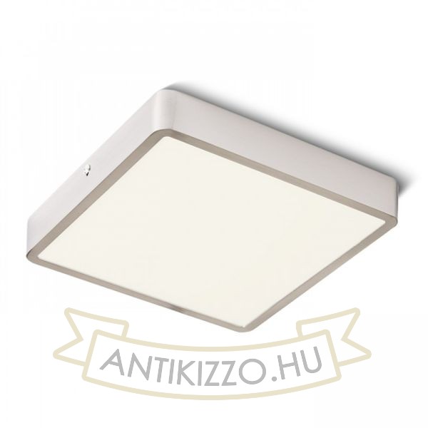 HUE SQ 22 mennyezeti lámpa matt nikkel 230V LED 24W 3000K
