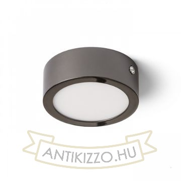 HUE R 9 mennyezeti lámpa fekete króm 230V LED 6W 3000K