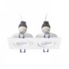 PASADENA GU10 SQ II süllyesztett lámpa fehér  230V LED GU10 2x7W