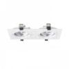 PASADENA G53 SQ II  fehér  230V LED G53 2x15W
