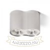 MILANO II mennyezeti lámpa szálcsiszolt alumínium 230V GU10 2x35W