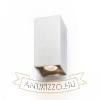 AGATE II fali lámpa  szálcsiszolt alumínium 230V LED GU10 2x7W