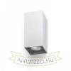 AGATE II fali lámpa  szálcsiszolt alumínium 230V LED GU10 2x7W