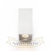 AGATE II fali lámpa  szálcsiszolt alumínium 230V LED GU10 2x7W