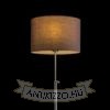 EDIKA asztali lámpa barna matt nikkel 230V LED E27 15W