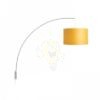 BEND fali ívelt lámpatest  matt nikkel 230V LED E27 15W