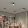 KELLY LED DIMM mennyezeti lámpa fekete 230V LED 15W 45° 3000K