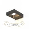 LEA fali lámpa fekete 230V LED 6W 3000K