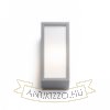 DURANT fali lámpa ezüstszürke  230V LED E27 15W IP54