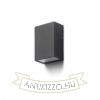 PEKKO fali lámpa fekete 230V LED 3W 67° IP54 3000K