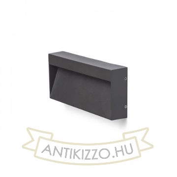 AQILA RC fali lámpa antracitszürke 230V LED 6W IP54 3000K