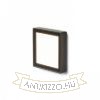 DEJAVU SQ 9 süllyesztett lámpa fekete 230V LED 3.5W IP65 3000K