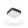 TARIS SQ 17 felületre szerelhető fekete műanyag 230V LED 8W IP54 3000K