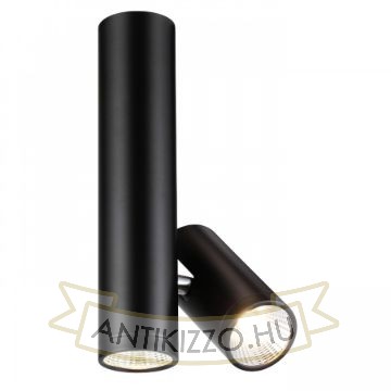 BOGARD TWIN mennyezeti lámpa matt fekete  230V LED 2x5W 40°  3000K