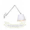 ASHLEY fali lámpa fehér króm 230V LED E27 15W