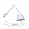 ASHLEY fali lámpa fehér króm 230V LED E27 15W