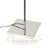 LULU állólámpa fehér/fekete króm 230V LED E27 8W