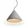 RADICAL függő lámpa  beton 230V LED E27 15W