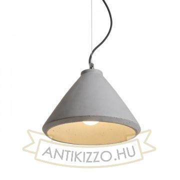 RADICAL függő lámpa  beton 230V LED E27 15W