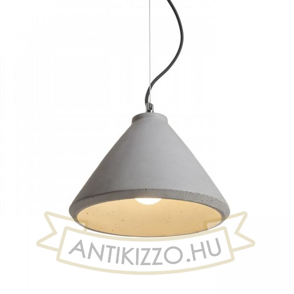 RADICAL függő lámpa  beton 230V LED E27 15W