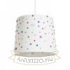 DELISA 35/30 lámpabúra fehér gombok  max. 28W