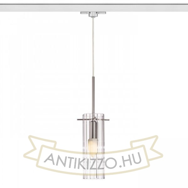GIFT háromfázisú áramkörös sínre  tiszta üveg 230V LED E14 6W
