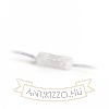 MONACO asztali lámpa fekete króm 230V LED E27 15W