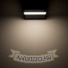 VIRGO fali lámpa antracitszürke 230V LED 9W IP65 3000K
