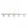 RALLONG V függeszték alap  króm 230V LED E27 5x15W