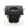 WATERBOY SQ  matt fekete  230V LED 10W 40° IP65  3000K