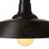 GOLDIE 36 függő lámpa fekete/fehér  230V LED E27 30W