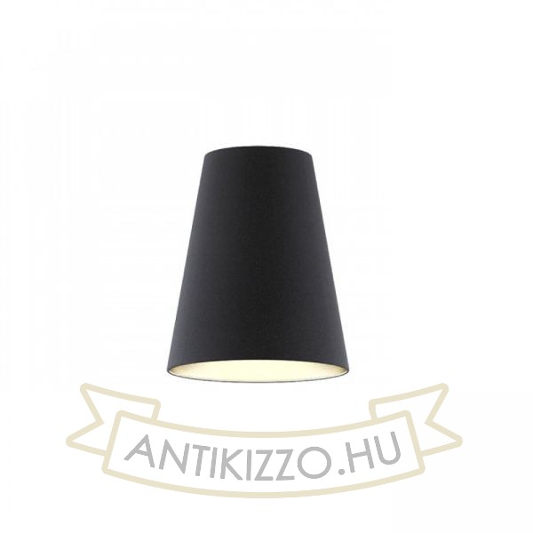 CONNY 25/30 asztali lámpaernyő Polycotton fekete/arany fólia max. 23W