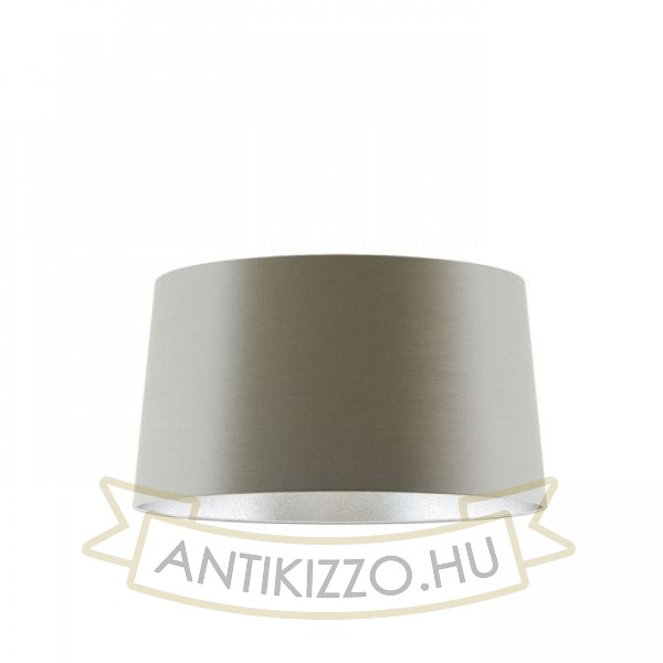 ASPRO 55/30 lámpabúra  Monaco galamb szürke/ezüst PVC  max. 23W