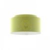 DOUBLE 55/30 lámpabúra  Chintz lime/fehér PVC  max. 23W