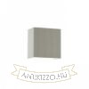 LOPE W 25/14 fali lámpa  Chintz világosszürke/fehér PVC 230V LED E27 15W