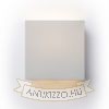 LOPE W 25/14 fali lámpa  Chintz világosszürke/fehér PVC 230V LED E27 15W